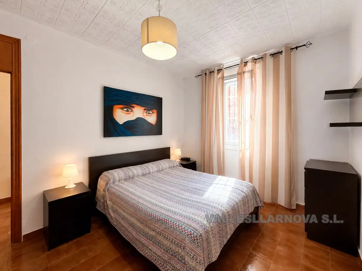 Dormitori de Casa adosada en venda en Mollet del Vallès amb Aire condicionat, Calefacció i Jardí privat