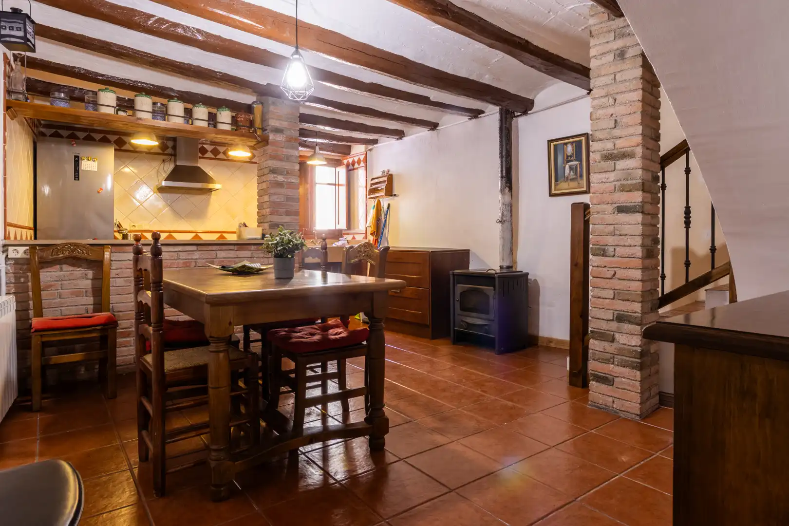 Kitchen of Country homes for sale in Vila-rodona  with Terrace, Furnished and Oven