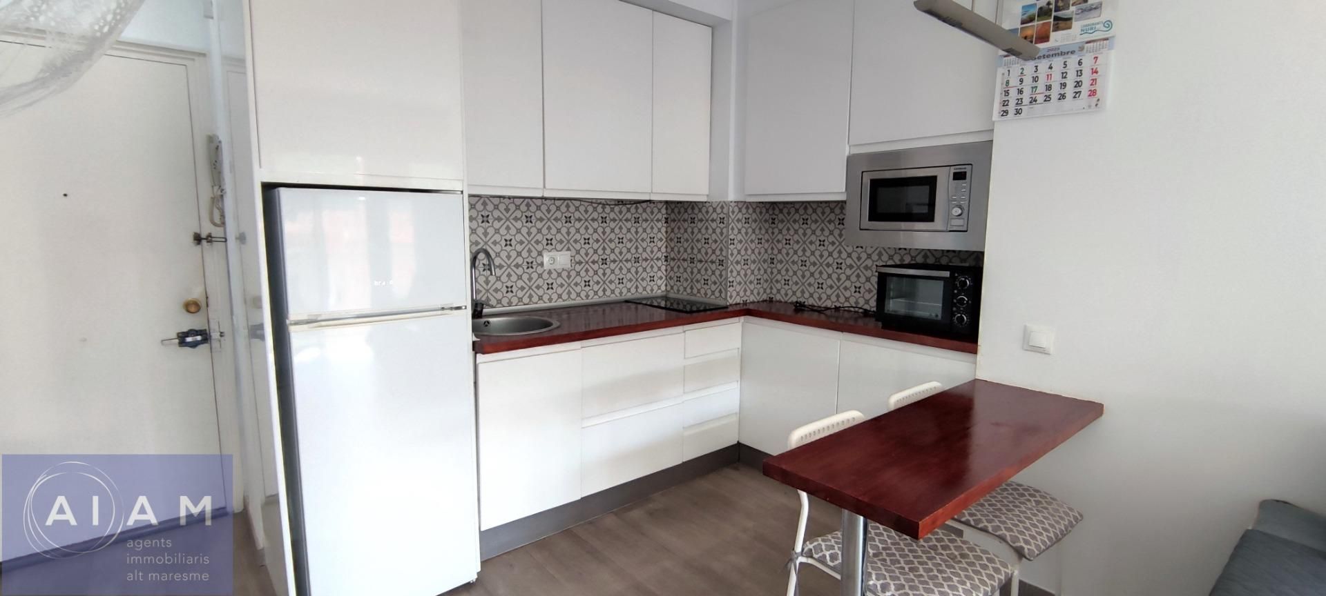 Kitchen of Apartment for sale in Pineda de Mar  with Air Conditioner, Terrace and Balcony