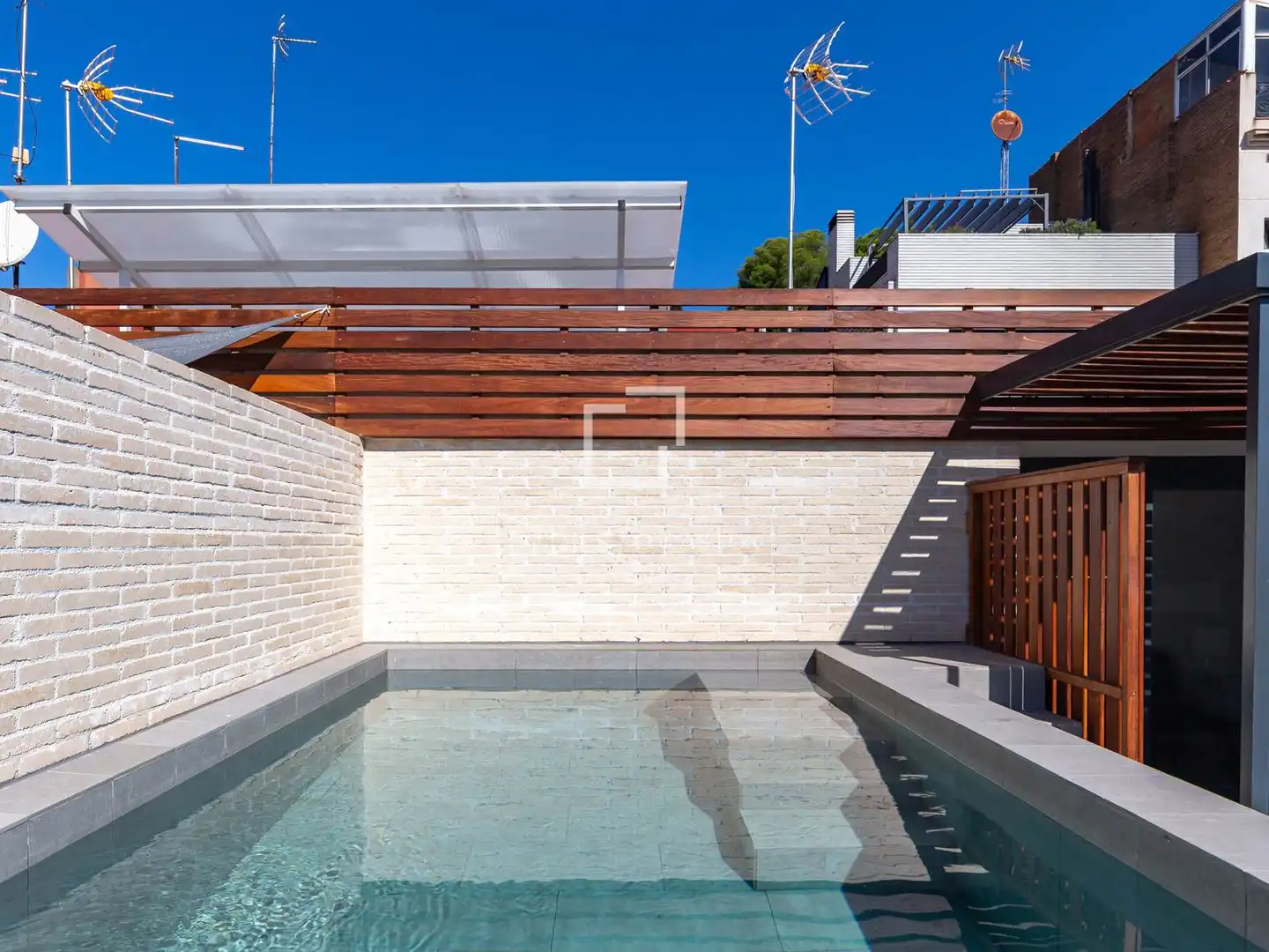Piscina de Casa o chalet de alquiler en Esplugues de Llobregat con Aire acondicionado, Calefacción y Parquet