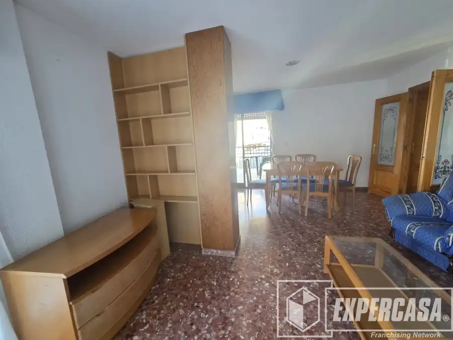 Sala d'estar de Apartament de lloguer en Cullera amb Terrassa, Piscina i Moblat