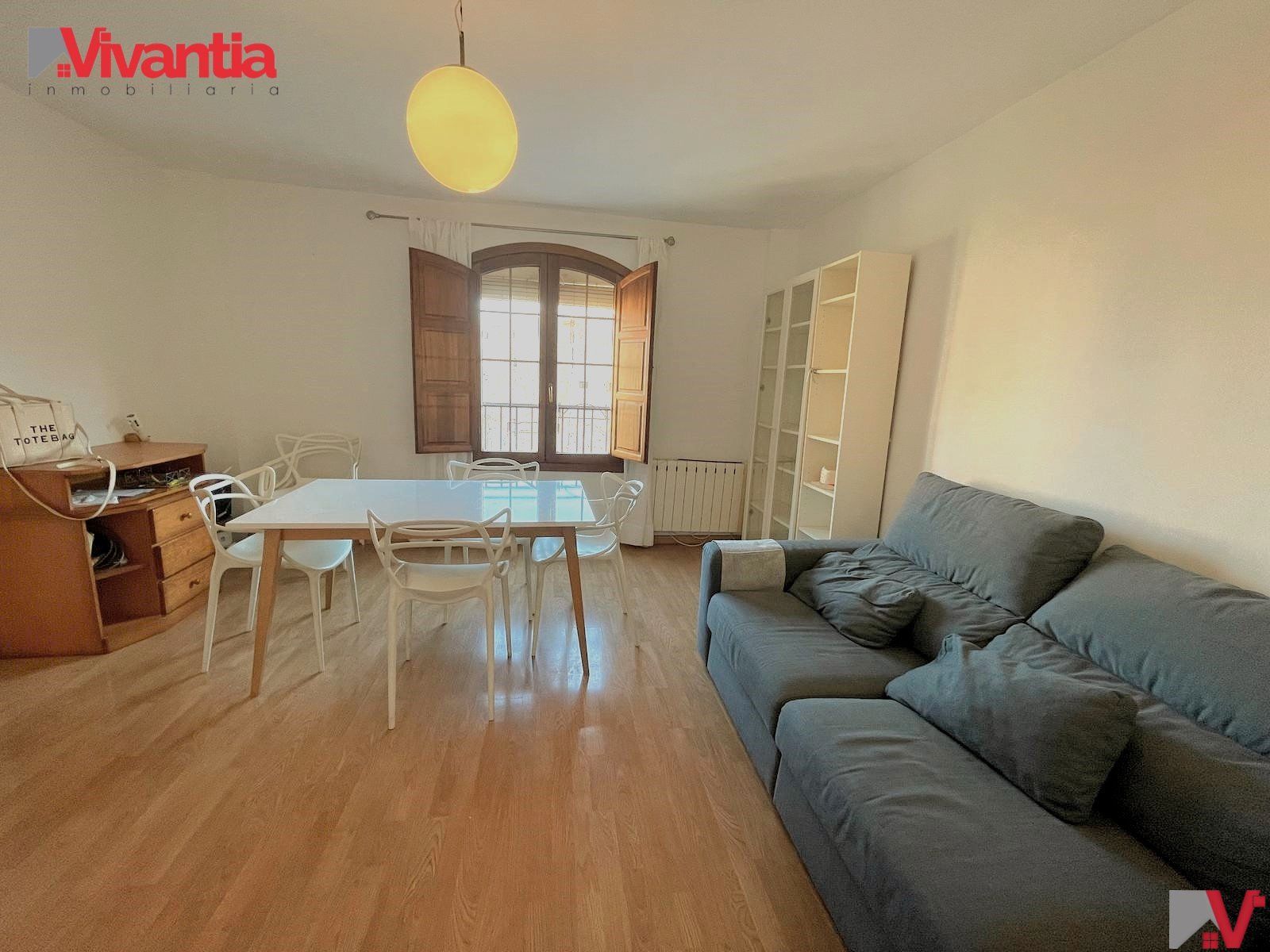 Sala d'estar de Pis en venda en Lorca amb Aire condicionat, Parquet i Moblat