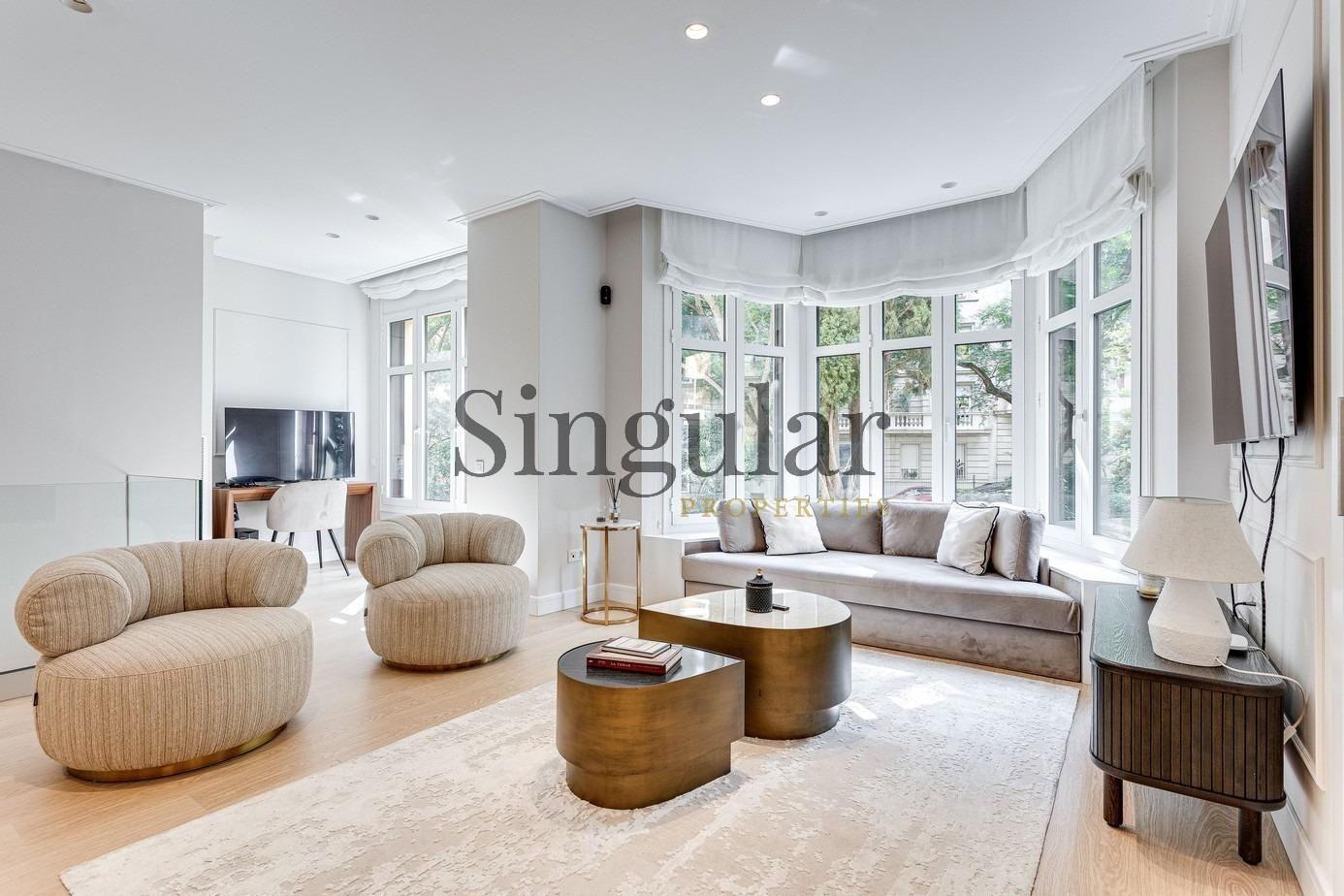 Living room of Planta baja for sale in  Barcelona Capital  with Terrace