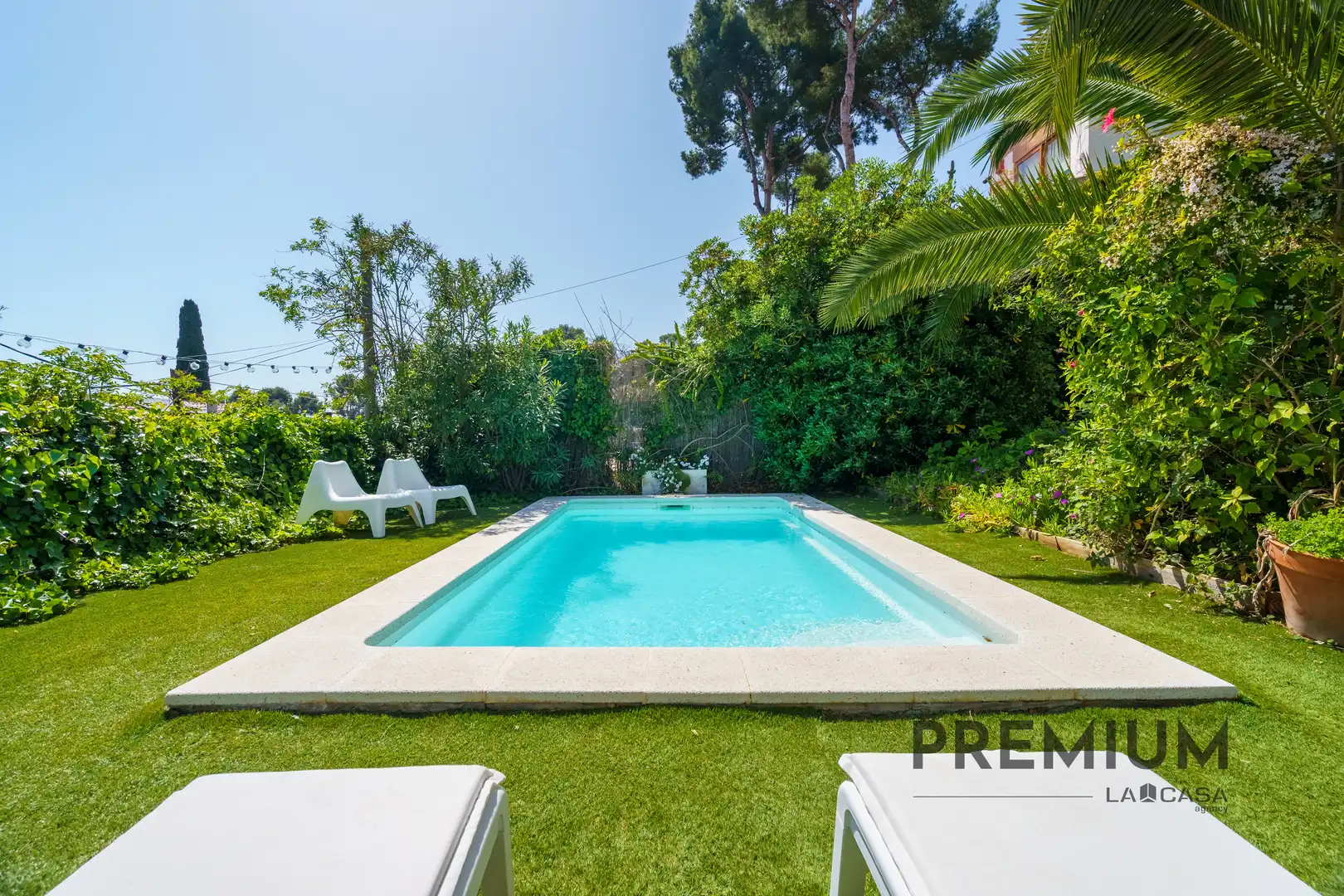 Swimming pool of Houses for sale in Castelldefels  with Heating, Storage room and Swimming Pool
