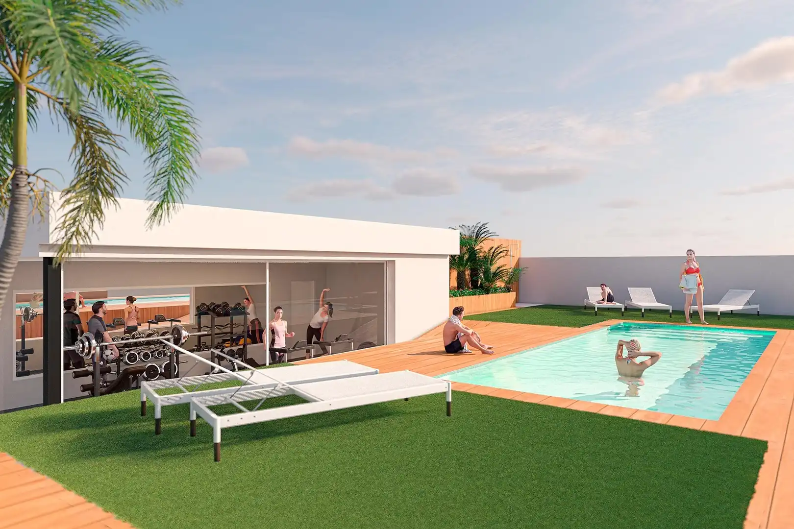 Appartement compact avec piscine à vendre à Lo Pagán, imagen 3