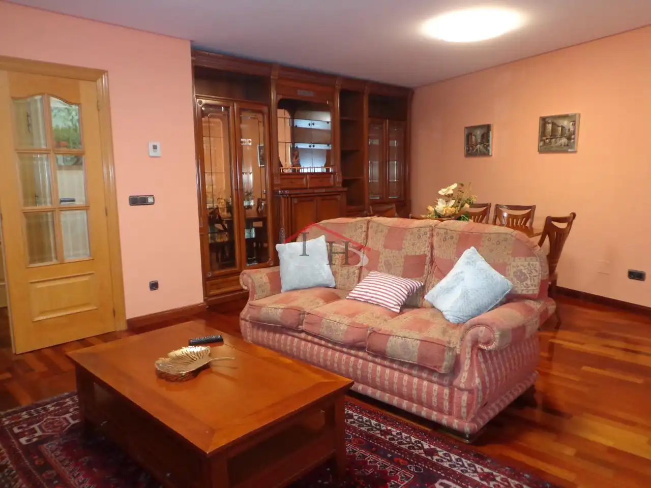 Wohnzimmer von Wohnung zur Miete in León Capital  mit Heizung, Parkett und Terrasse