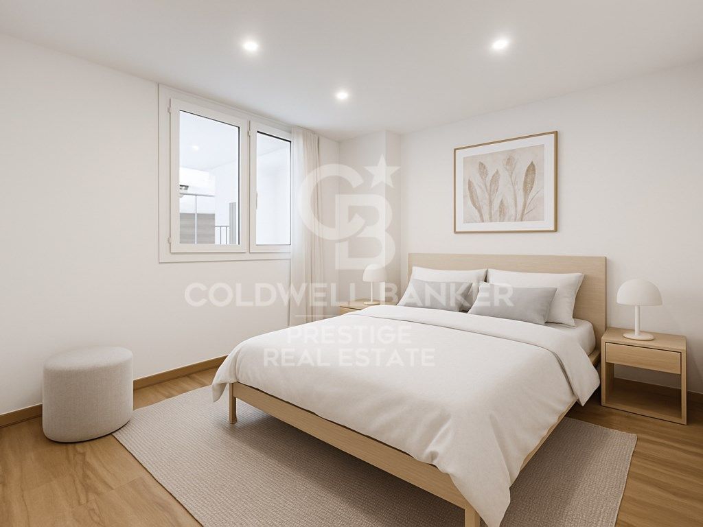Bedroom of Duplex for sale in  Barcelona Capital  with Air Conditioner, Private garden and Oven