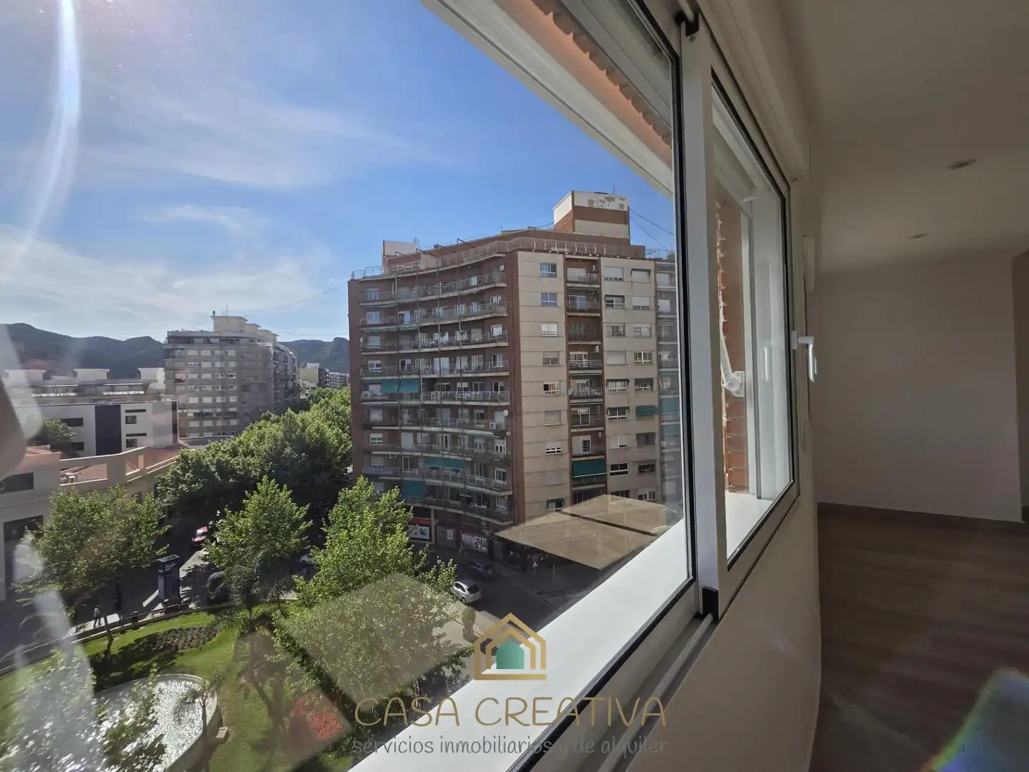 Vista exterior de Pis de lloguer en Gandia amb Aire condicionat, Calefacció i Terrassa