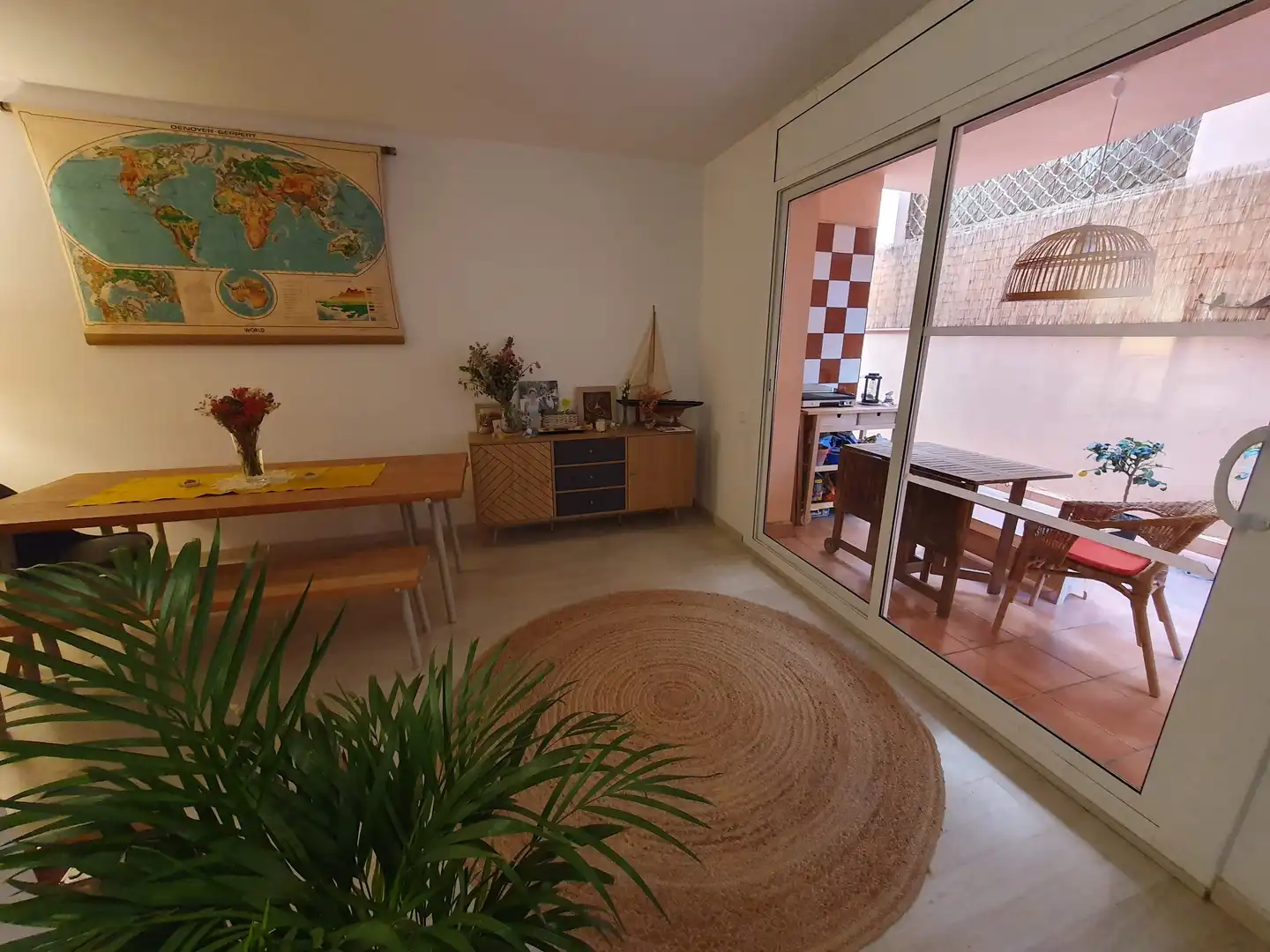 Esszimmer von Wohnung zur Miete in Barcelona mit Heizung