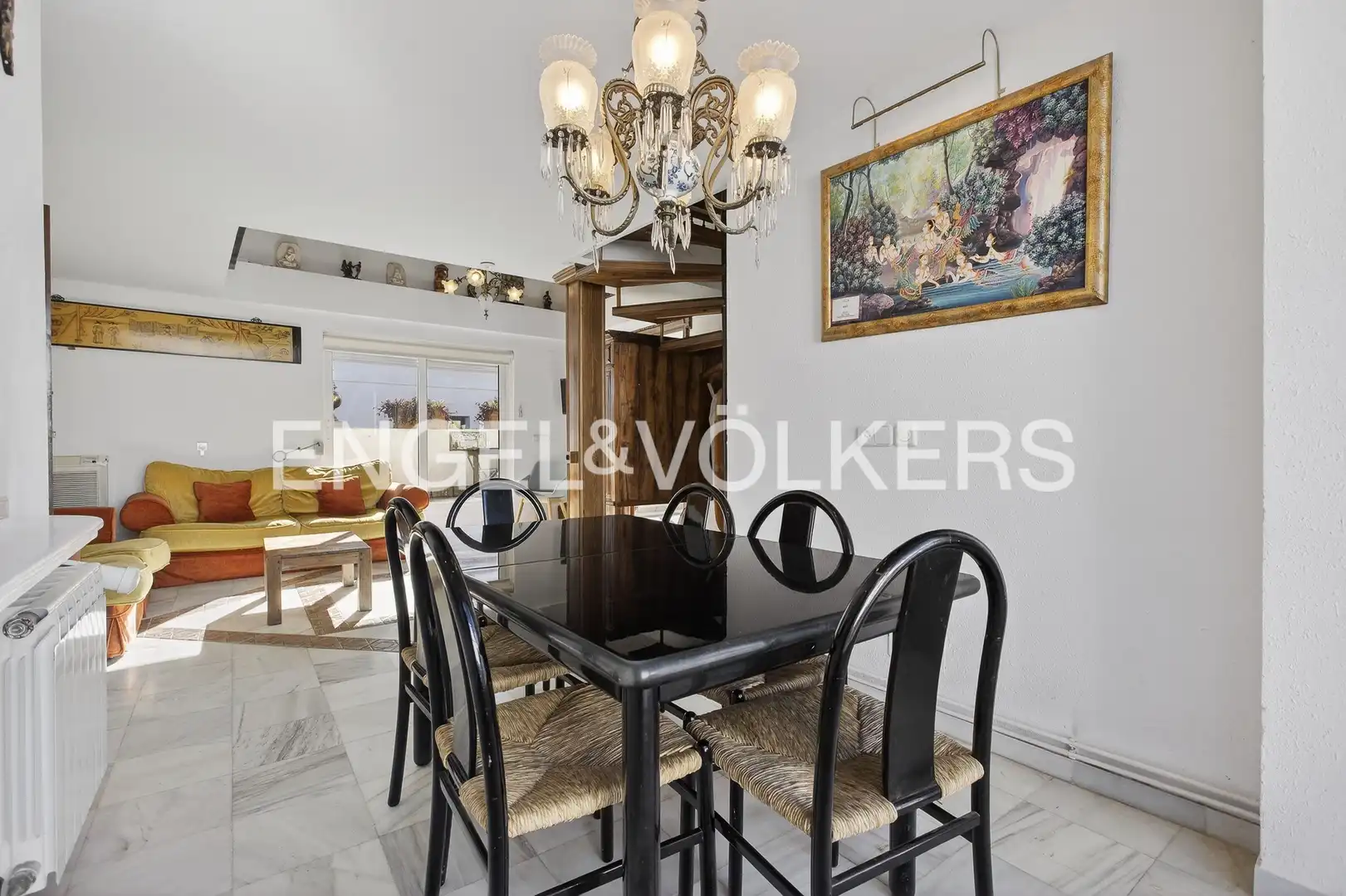 Dining room of Houses for sale in Sevilla  with Air Conditioner, Heating and Parquet flooring