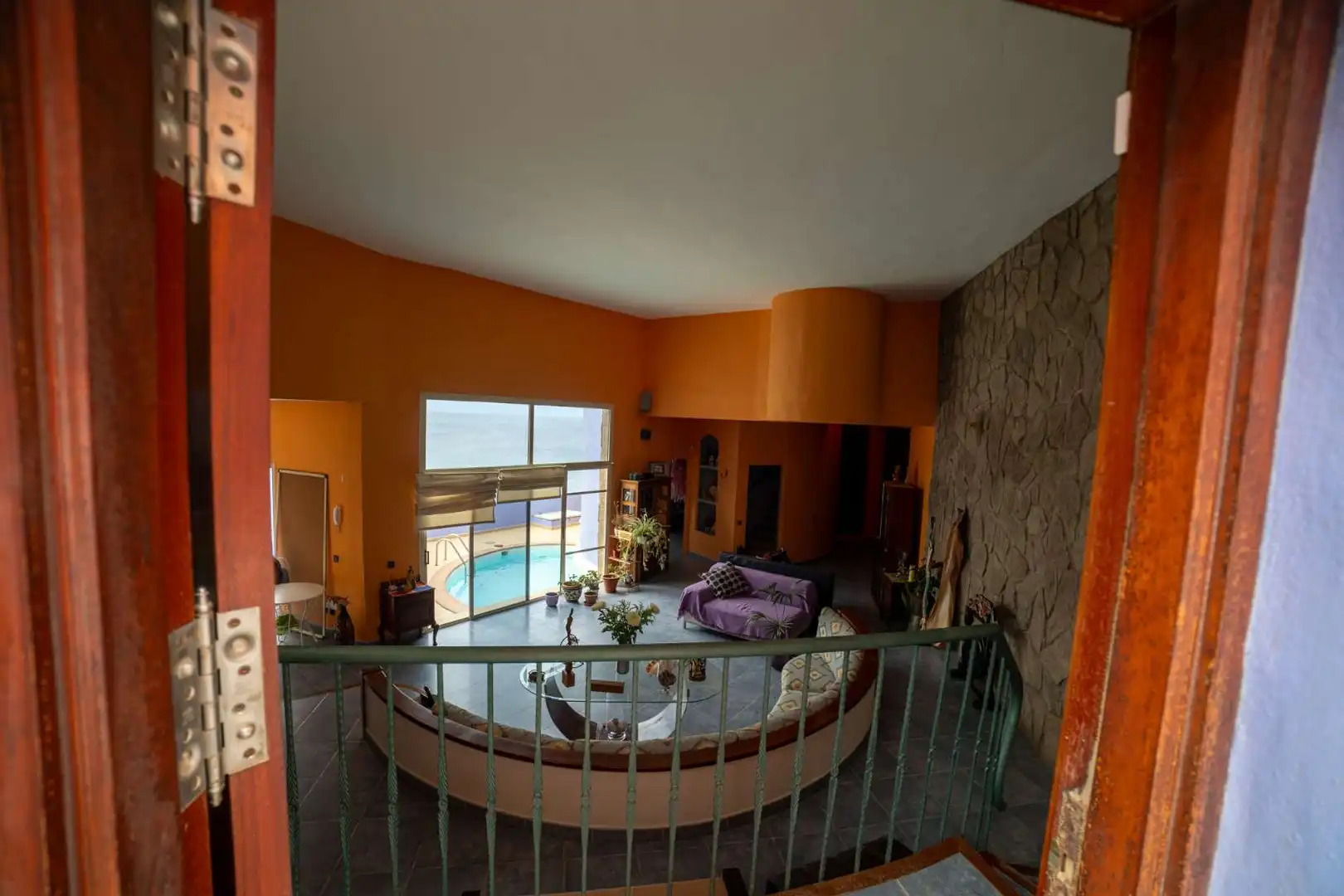 Living room of Detached homes for sale in Gáldar  with Terrace, Swimming Pool and Furnished