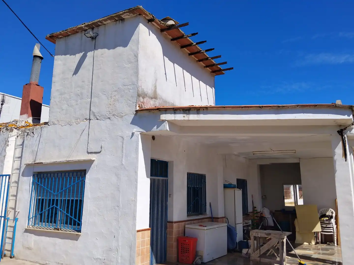 Vista exterior de Casa o chalet en venta en Massalavés con Aire acondicionado, Jardín privado y Terraza