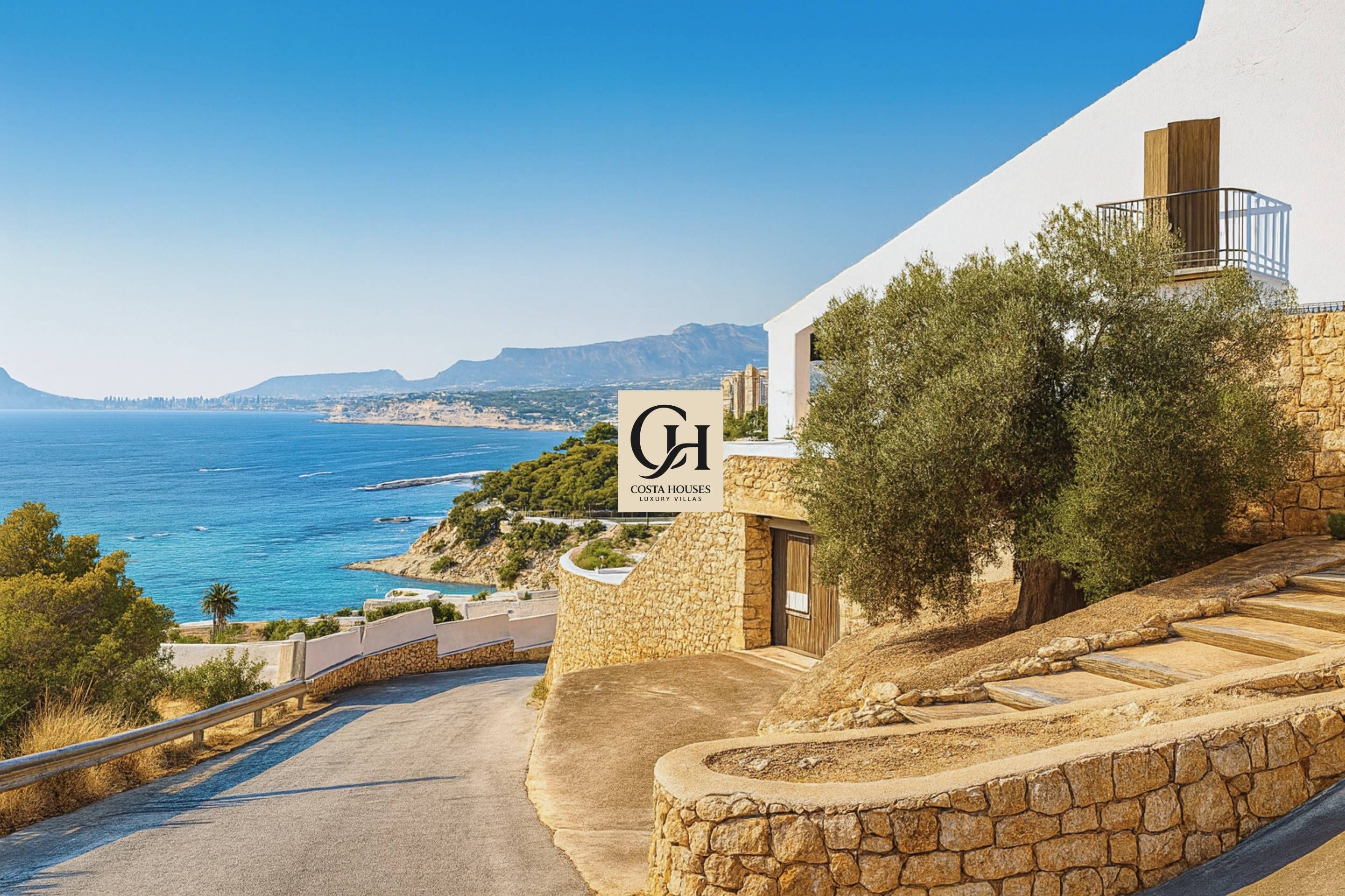 Exterior view of House or chalet for sale in Moraira  with Air Conditioner, Heating and Private garden