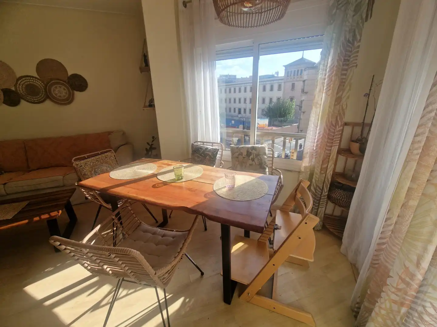Dining room of Flat for sale in Tarragona  with Air Conditioner, Heating and Parquet flooring