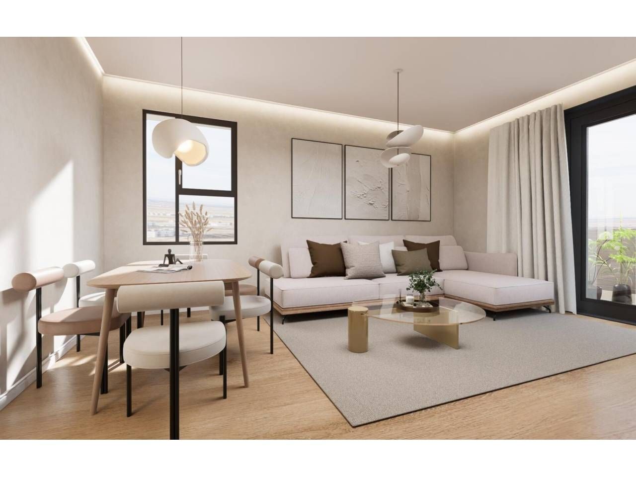 Wohnzimmer von Wohnung zum verkauf in Villalbilla de Burgos mit Heizung, Terrasse und Abstellraum