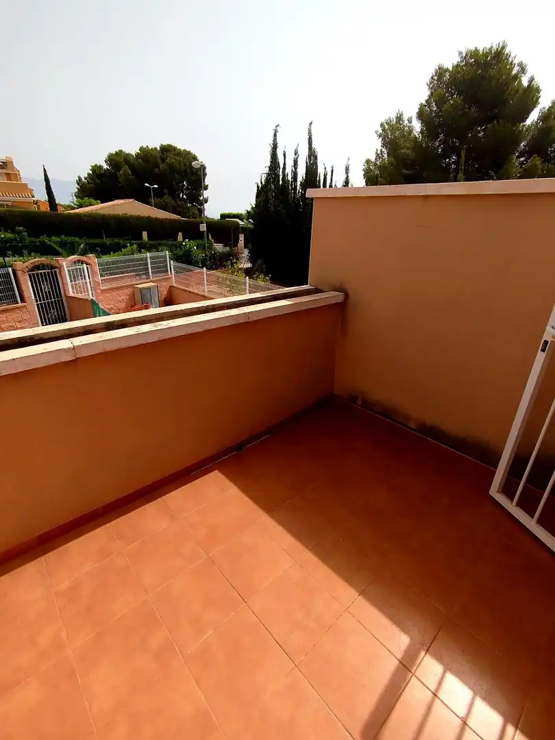 Balcony of Detached homes for sale in La Nucia  with Air Conditioner, Heating and Private garden