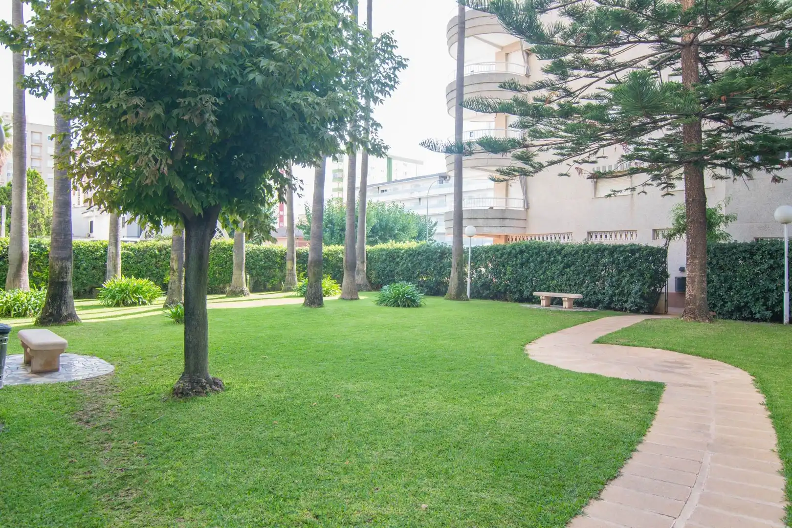 Garten von Wohnungen zum Verkauf in Gandia mit Klimaanlage, Privatgarten und Terrasse
