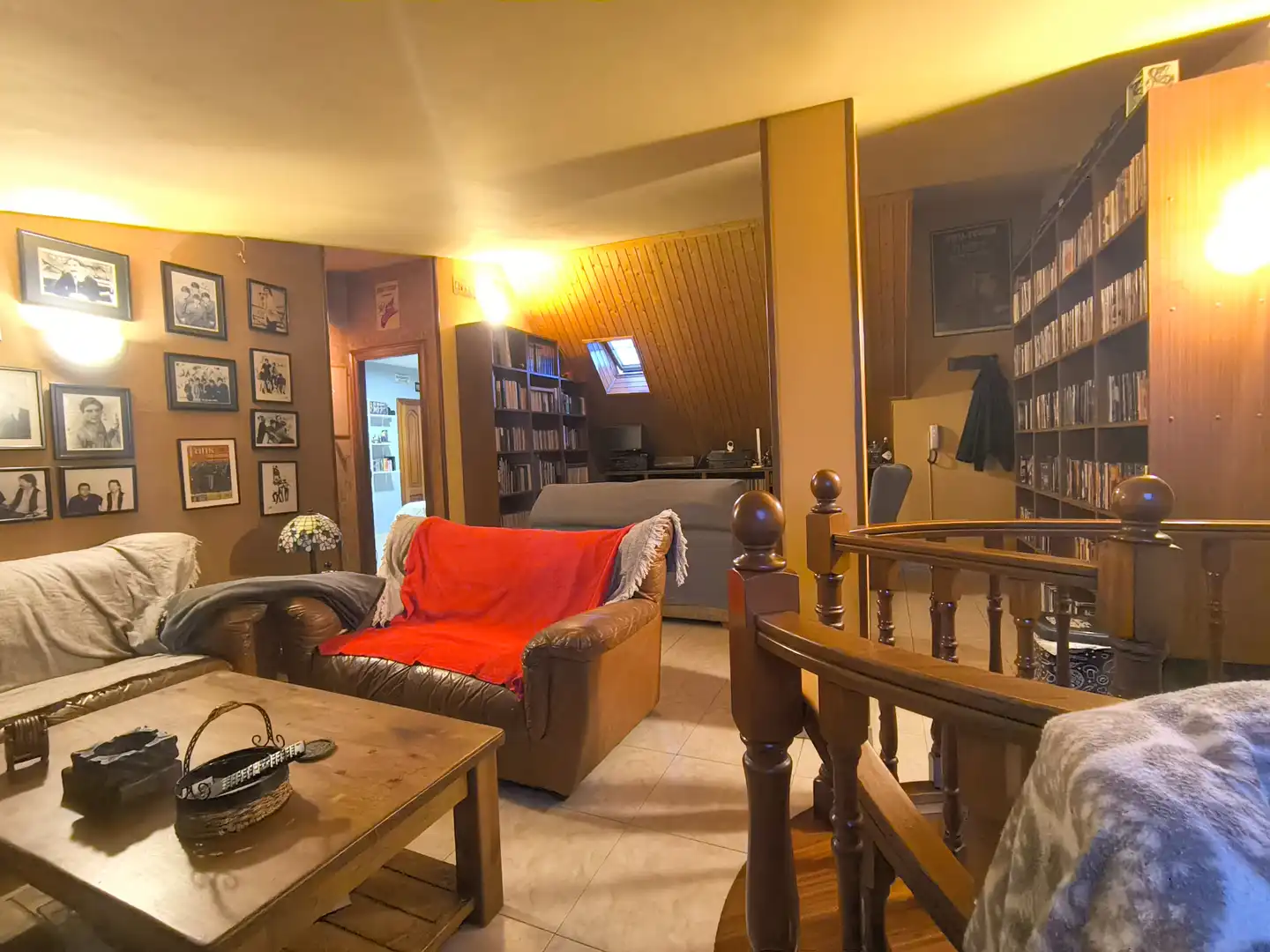 Sala de estar de Dúplex en venta en Cedeira con Calefacción y Parquet