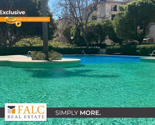 Piscina de Apartament en venda en  Palma de Mallorca amb Jardí privat i Piscina comunitària