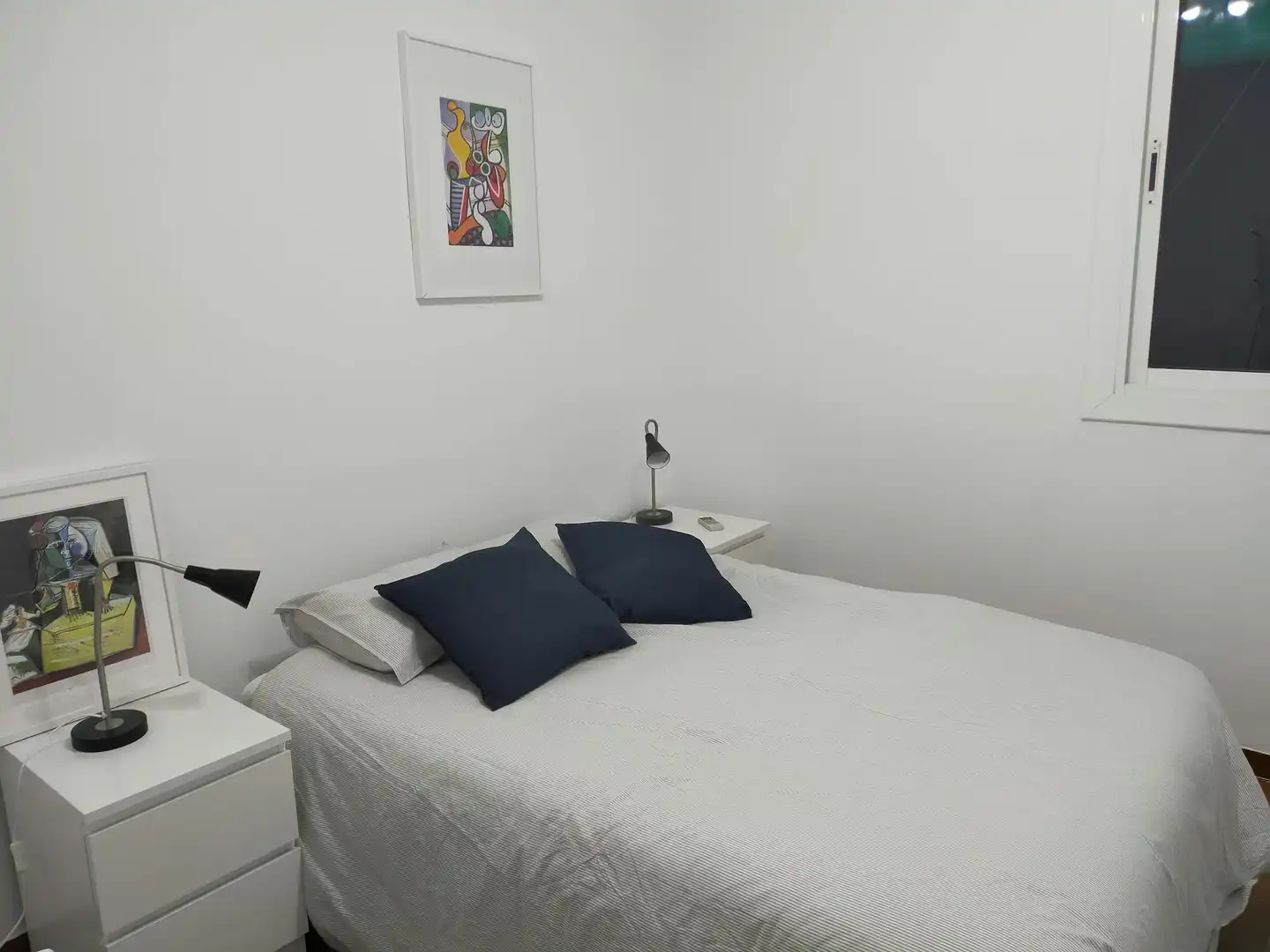Bedroom of Flat for rent in Barcelona  with Air Conditioner, Furnished and Washing machine