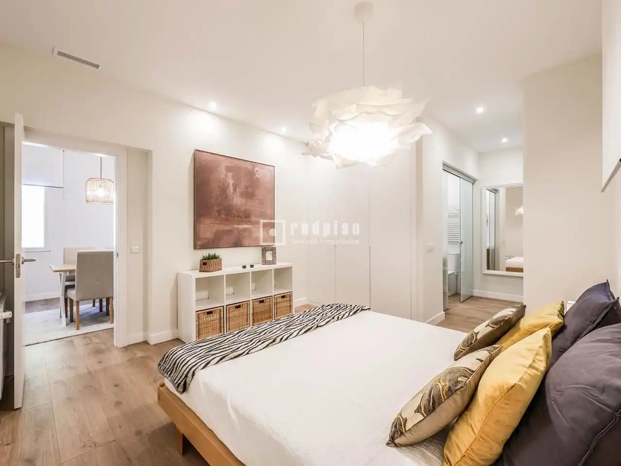 Bedroom of Flat for sale in Madrid  with Air Conditioner, Heating and Terrace