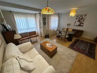 Wohnzimmer von Wohnung zum Verkauf in León Capital  mit Heizung, Parkett und Terrasse
