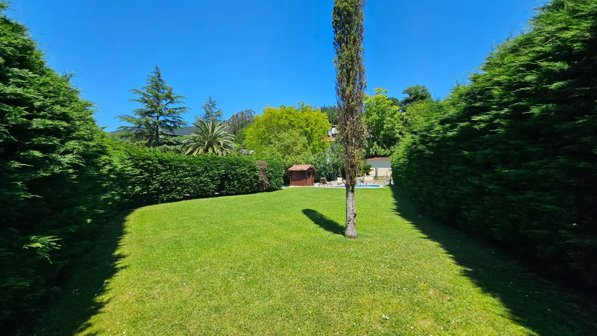 Jardí de Casa o xalet en venda en Güeñes amb Aire condicionat, Calefacció i Jardí privat