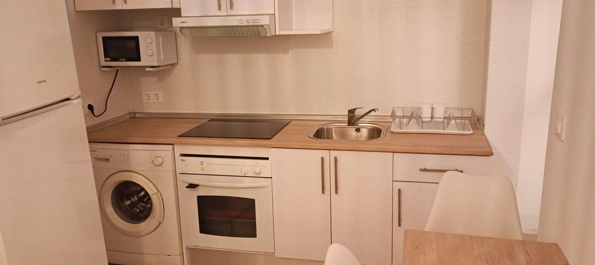 Cuina de Casa o xalet de lloguer en Cartagena amb Aire condicionat, Calefacció i Moblat