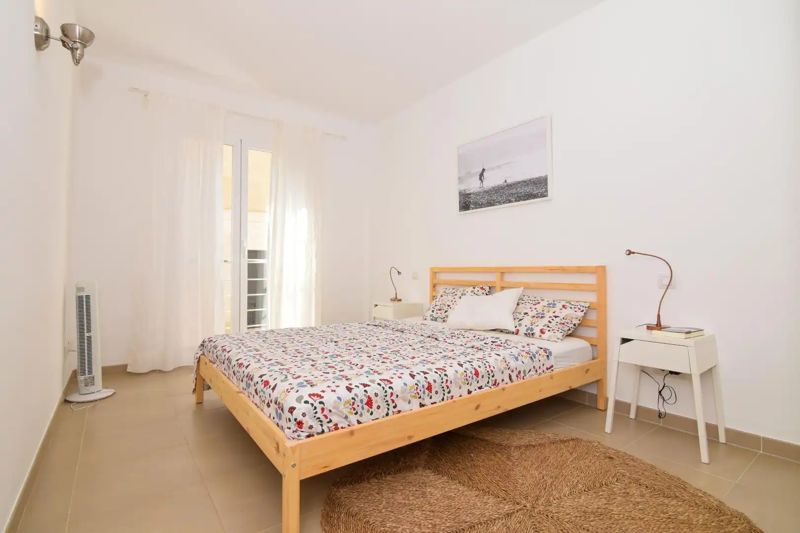 Bedroom of Flat for rent in Artà  with Air Conditioner, Storage room and Furnished