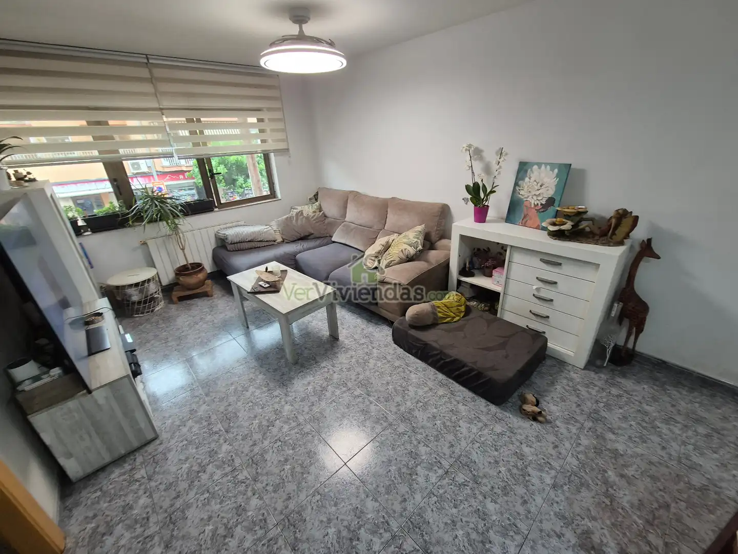 Living room of Flat for sale in Cervelló  with Heating, Oven and Microwave