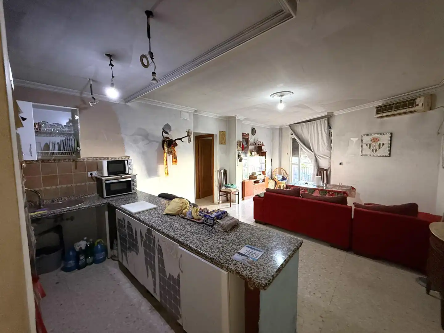 Kitchen of Flat for sale in Centro - Barriada Mallorca