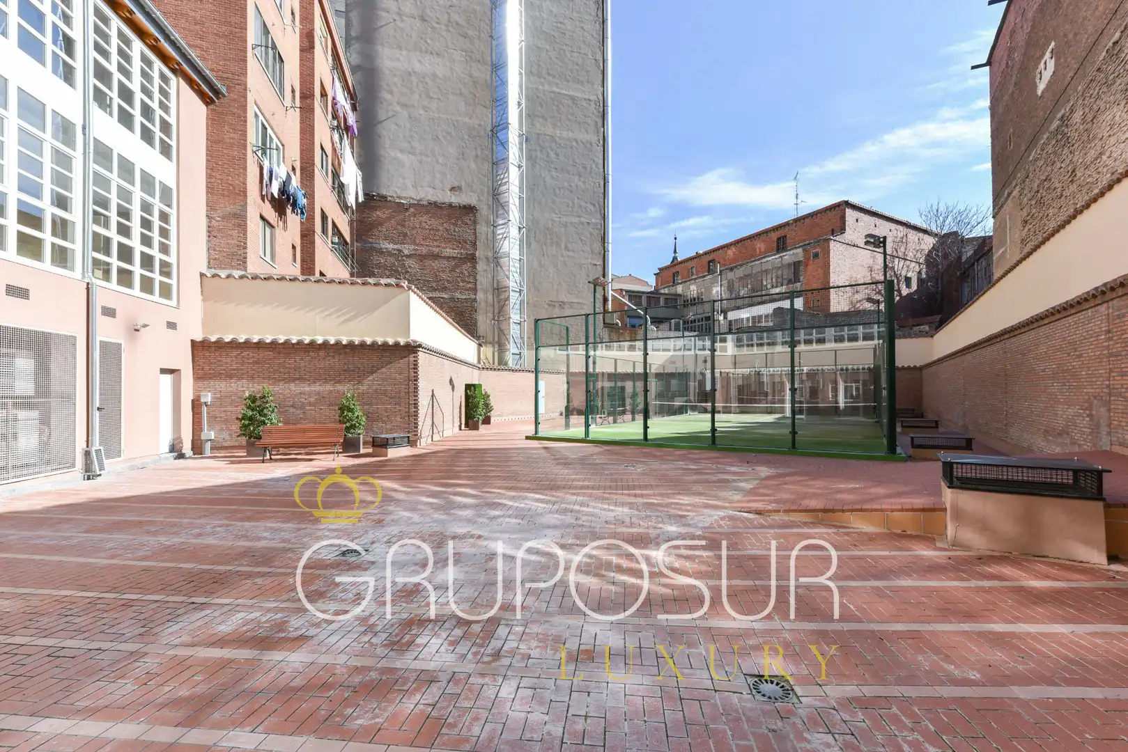 Terrasse von Dachboden zum Verkauf in Valladolid mit Heizung, Parkett und Abstellraum