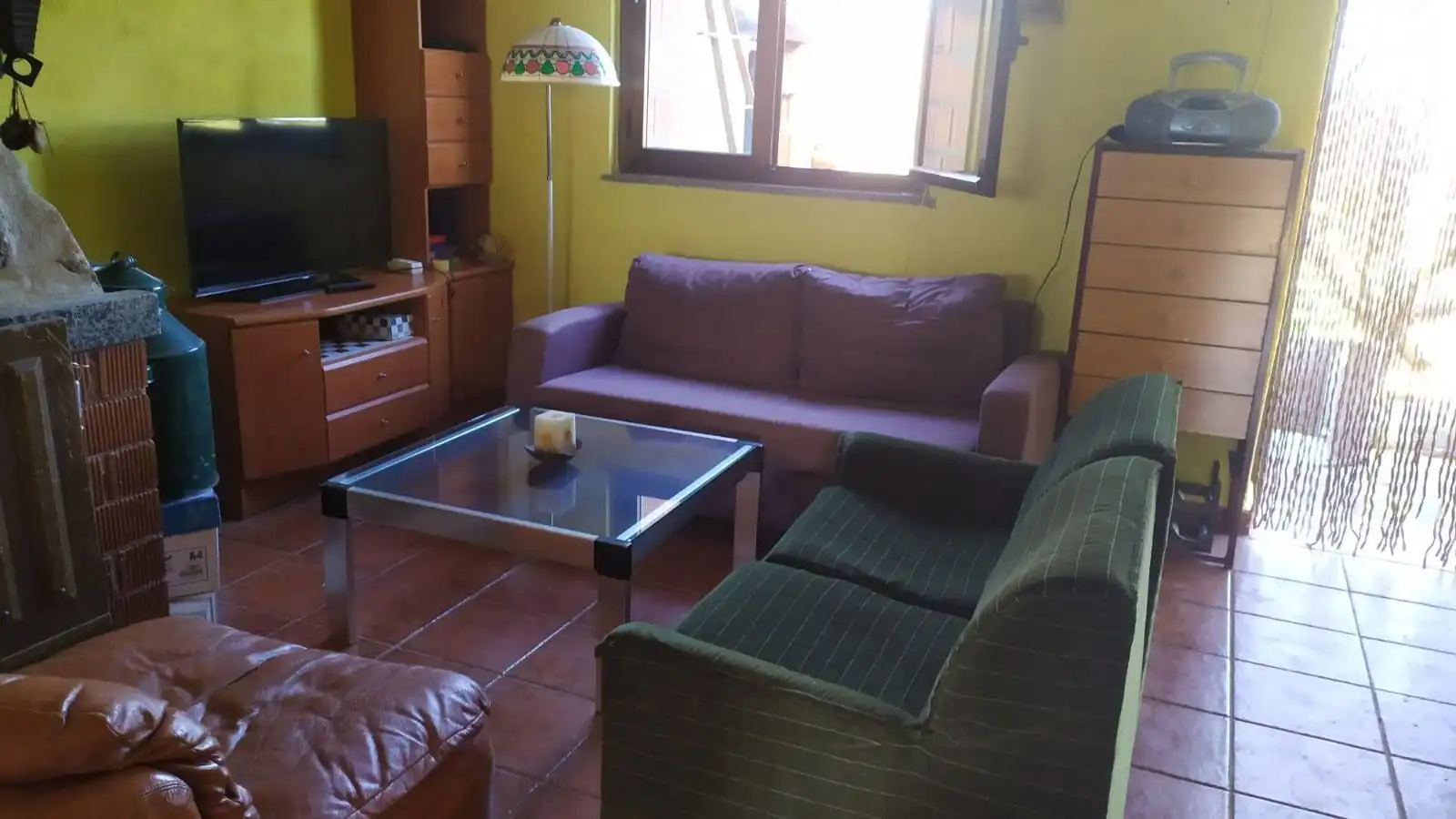 Living room of Houses for sale in Calvarrasa de Arriba  with Private garden and Furnished