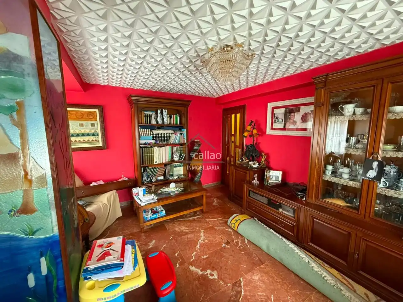 Sala de estar de Piso en venta en Ferrol con Calefacción