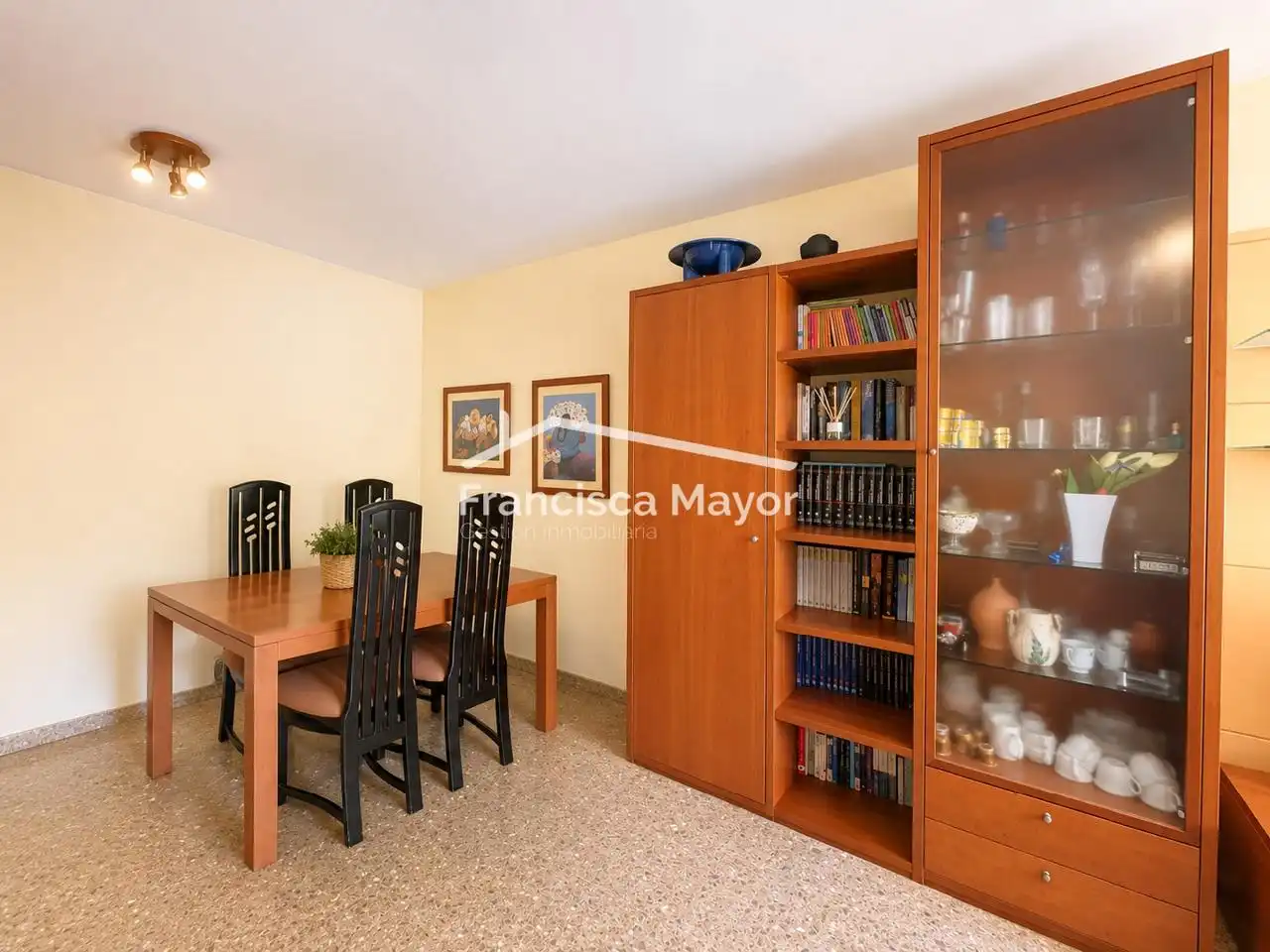 Wohnzimmer von Wohnung zum Verkauf in Valencia mit Klimaanlage, Möbliert und Alarm