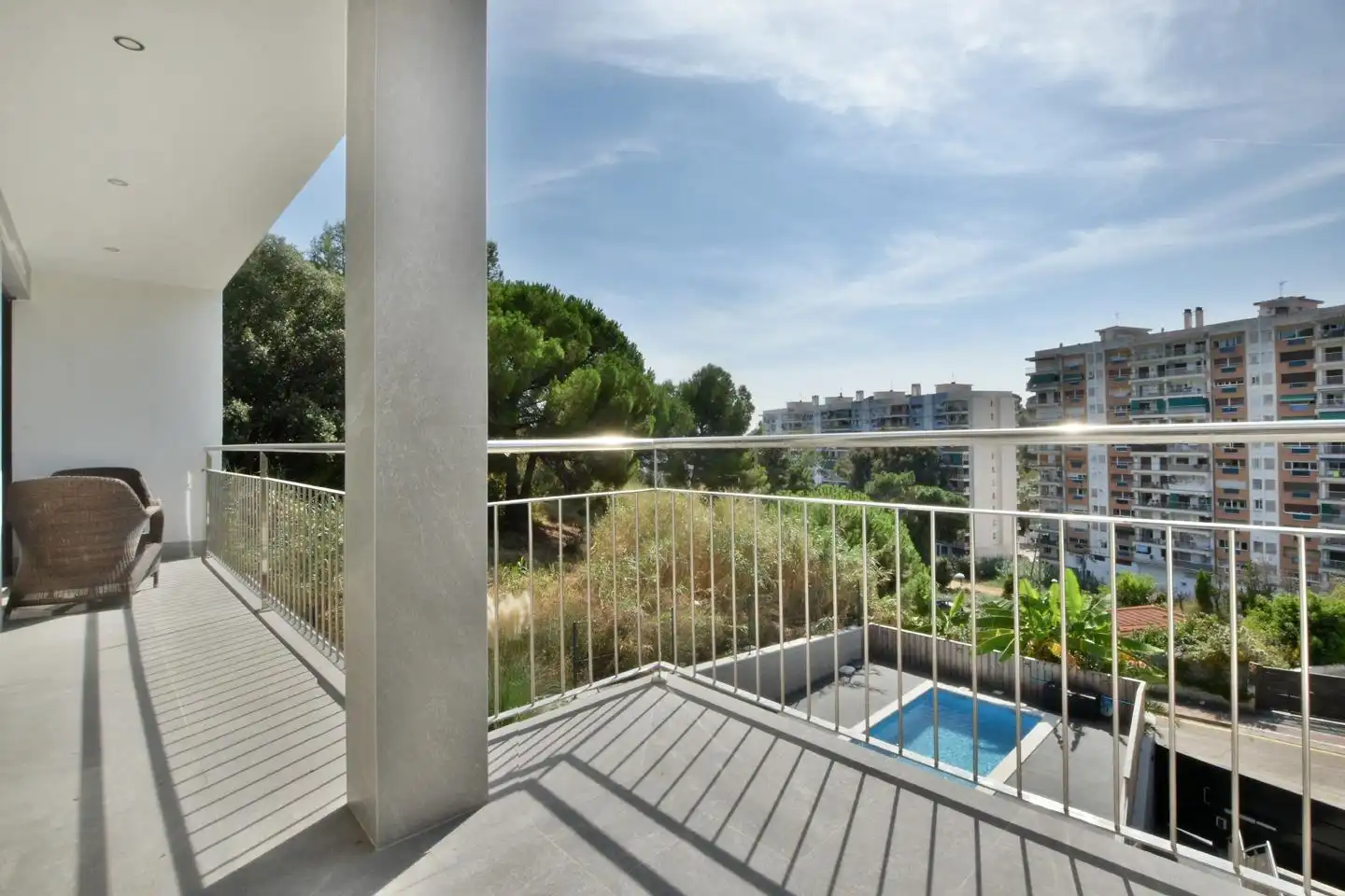 Terraza de Casa o chalet en venta en Calella con Aire acondicionado, Calefacción y Jardín privado