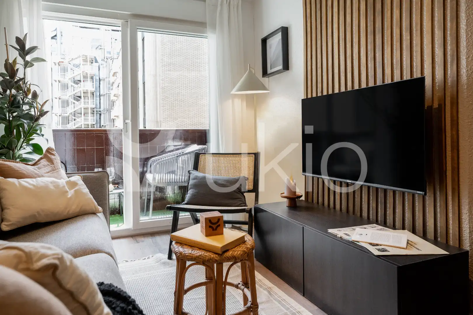 Apartment mit Terrasse zur Miete in Calle del General Pardiñas, imagen 11