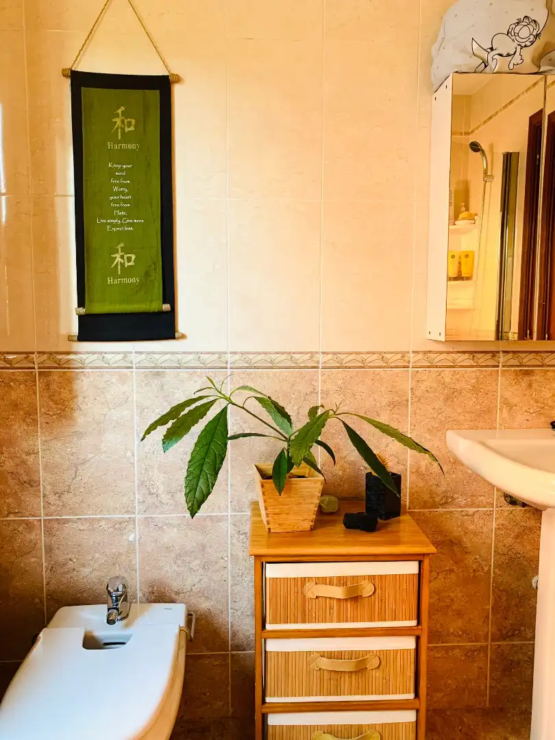 Bathroom of Houses for sale in A Pobra do Caramiñal  with Heating, Private garden and Terrace