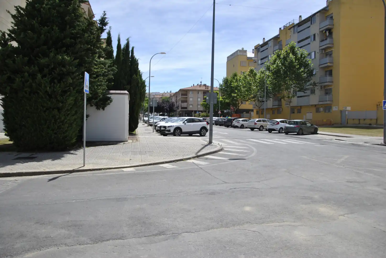 Parking de Piso de alquiler en Plasencia con Aire acondicionado, Calefacción y Jardín privado