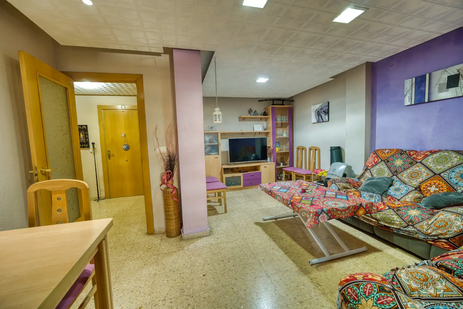 Sala de estar de Piso en venta en Valencia con Aire acondicionado, Calefacción y Trastero