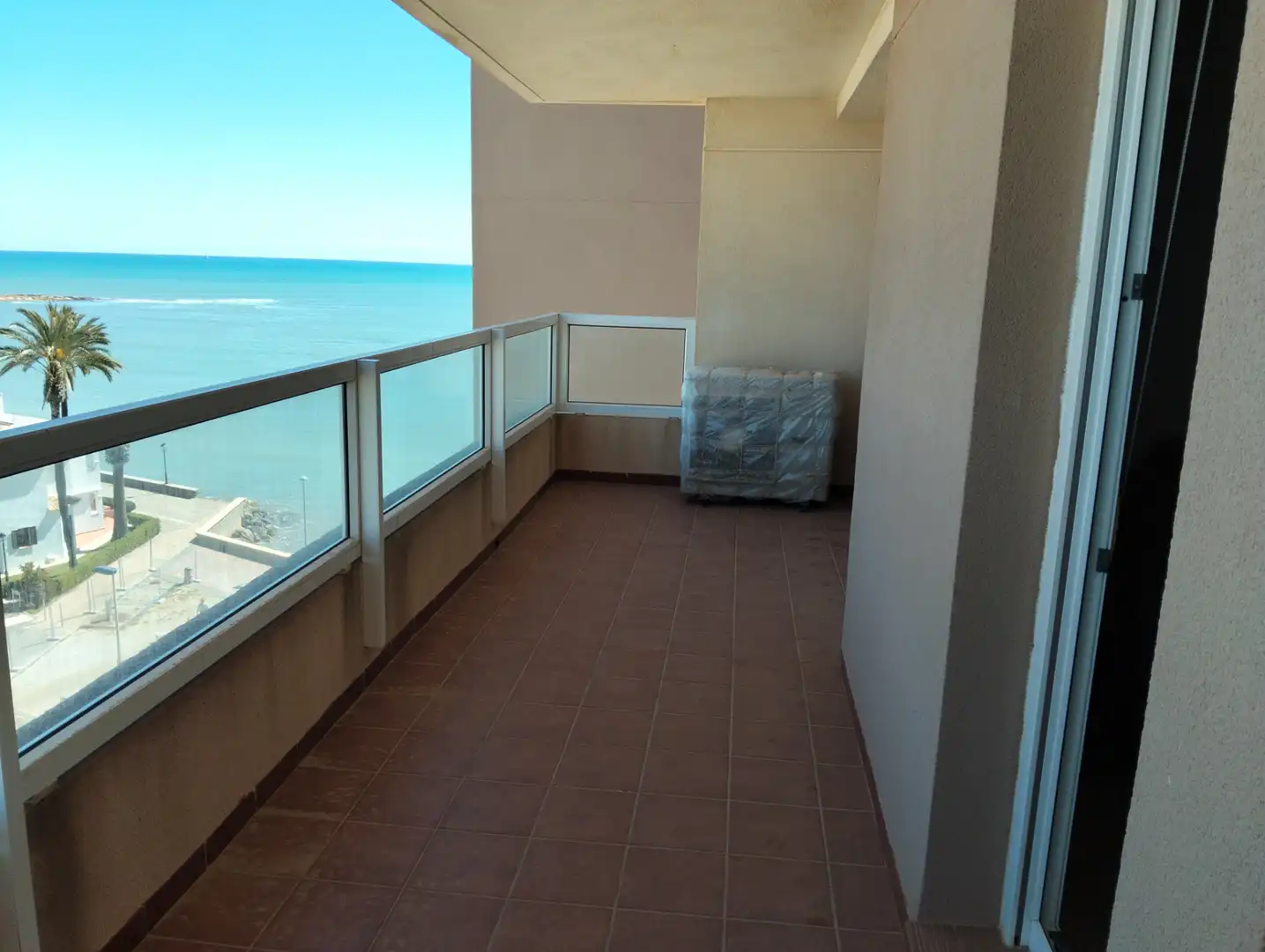 Balcony of Flat for sale in La Manga del Mar Menor  with Air Conditioner, Heating and Private garden