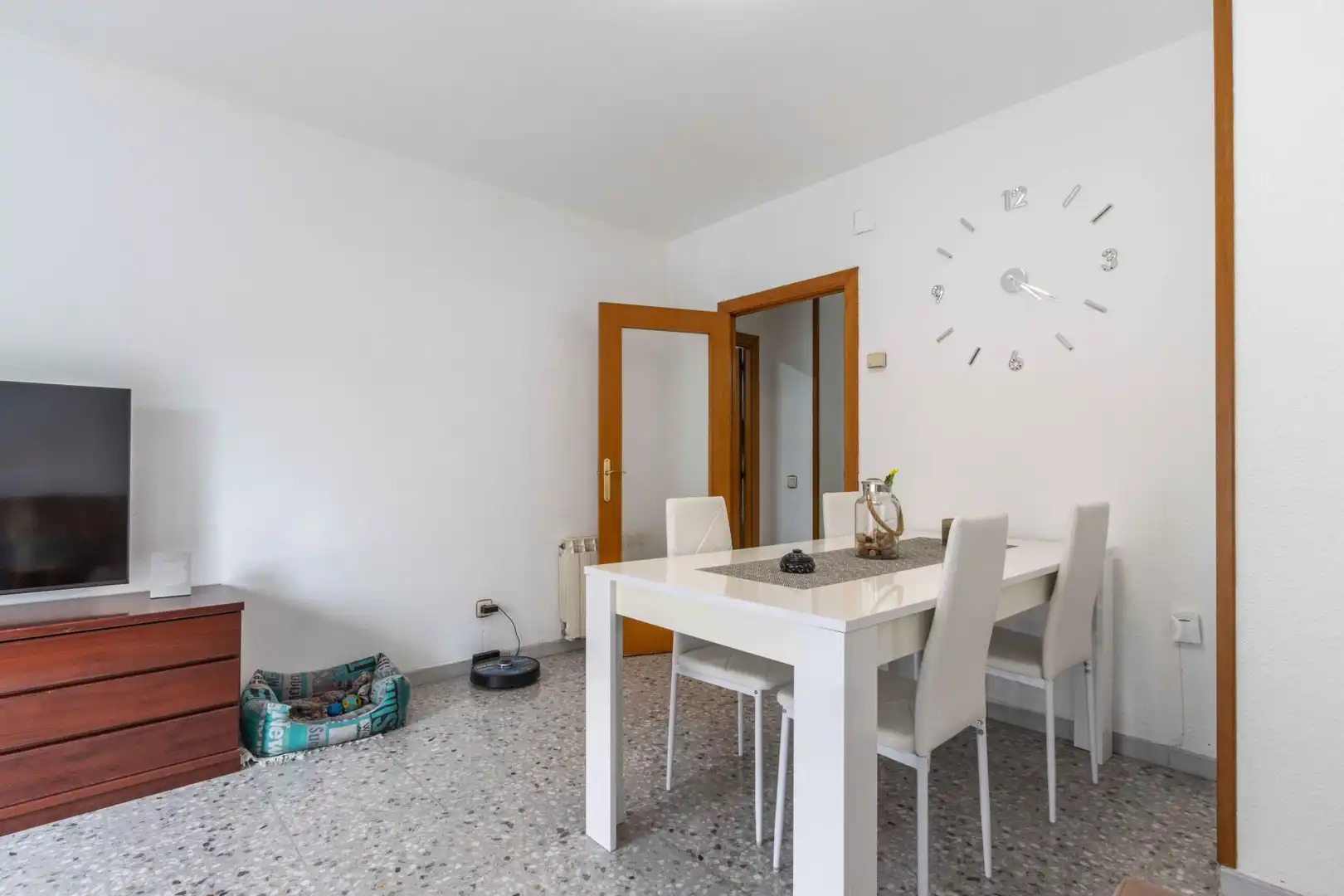 Dining room of Flat for sale in Sabadell  with Heating, Terrace and Balcony
