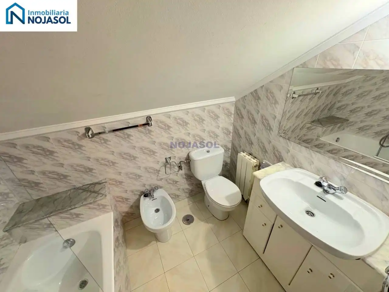 Bathroom of Flat for rent in Noja  with Heating, Terrace and Furnished