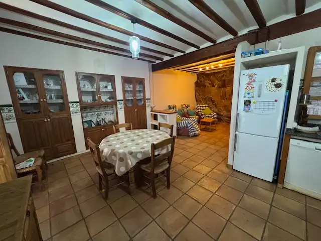Küche von Haus oder Chalet zum Verkauf in Vilafamés mit Terrasse, Möbliert und Ofen