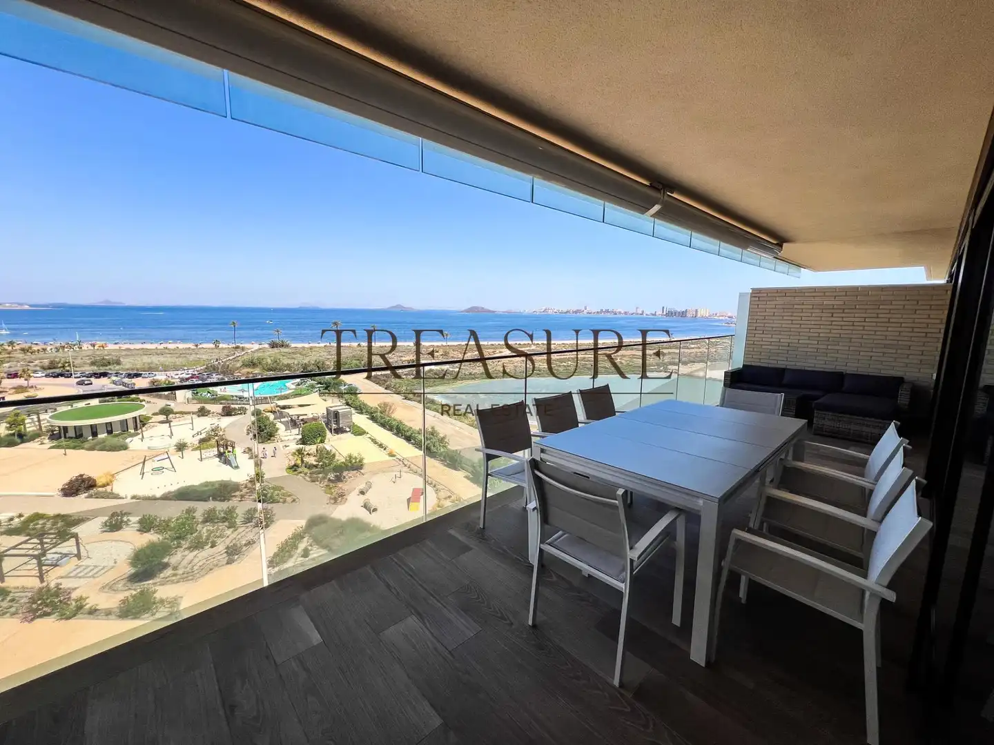 Terrace of Apartments for sale in Cartagena  with Private garden, Terrace and Community pool