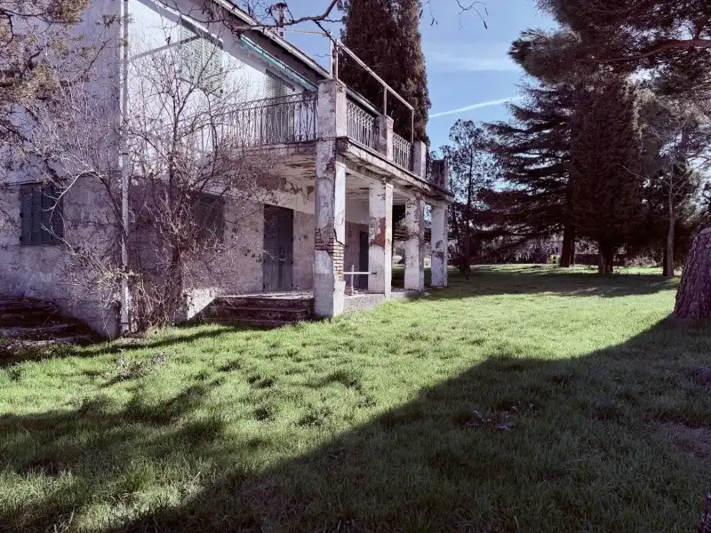 Exterior view of Houses for sale in El Espinar  with Storage room and Balcony