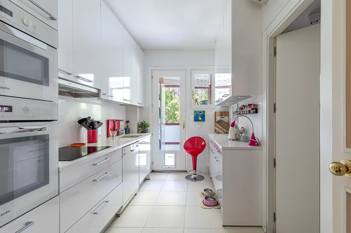 Kitchen of Flat for sale in Madrid  with Air Conditioner, Heating and Terrace