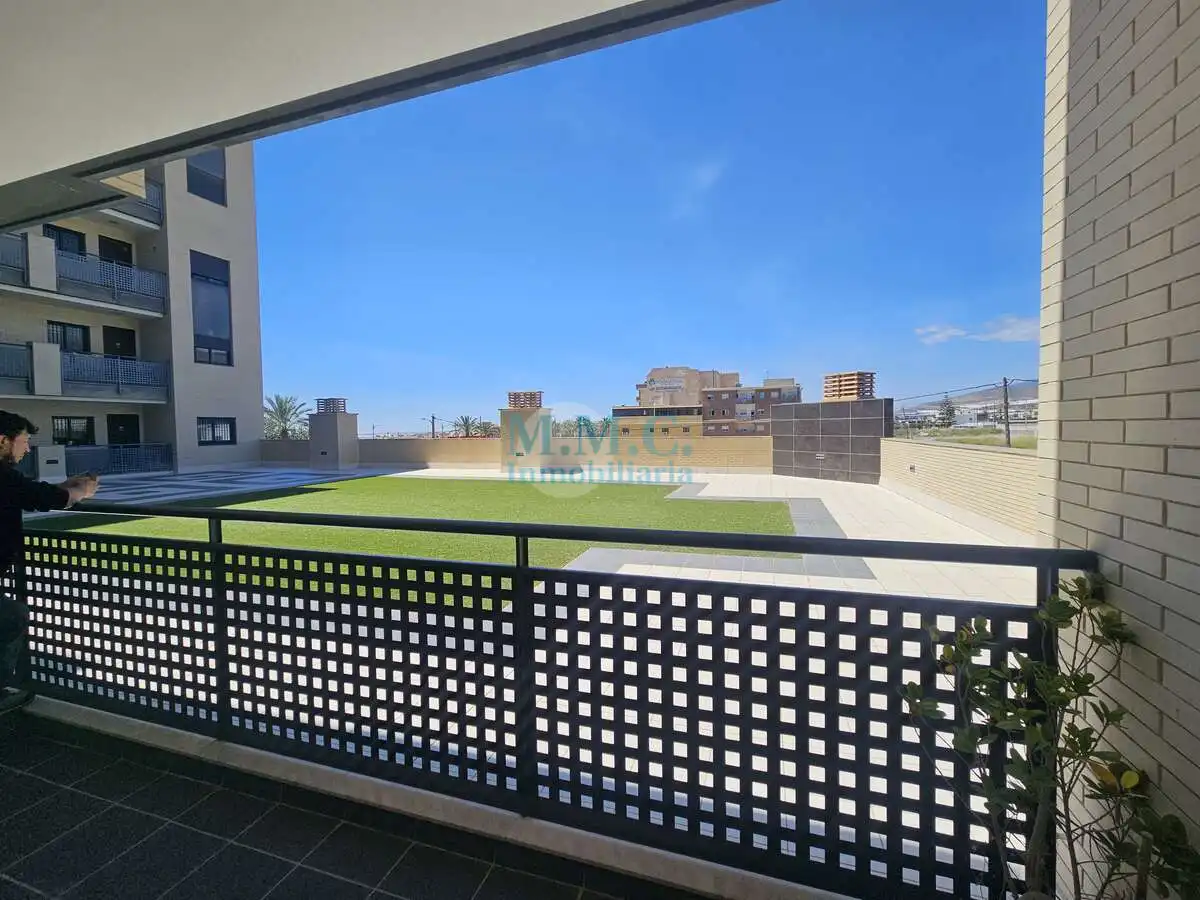 Terrace of Flat for sale in Roquetas de Mar  with Air Conditioner, Terrace and Furnished