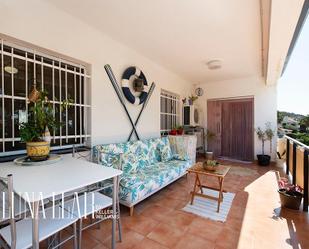 Balcony of Flat for sale in Sitges  with Air Conditioner, Private garden and Terrace