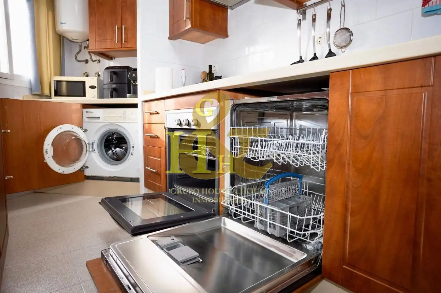 Cocina de Piso en venta en Sanlúcar de Barrameda con Aire acondicionado, Terraza y Trastero